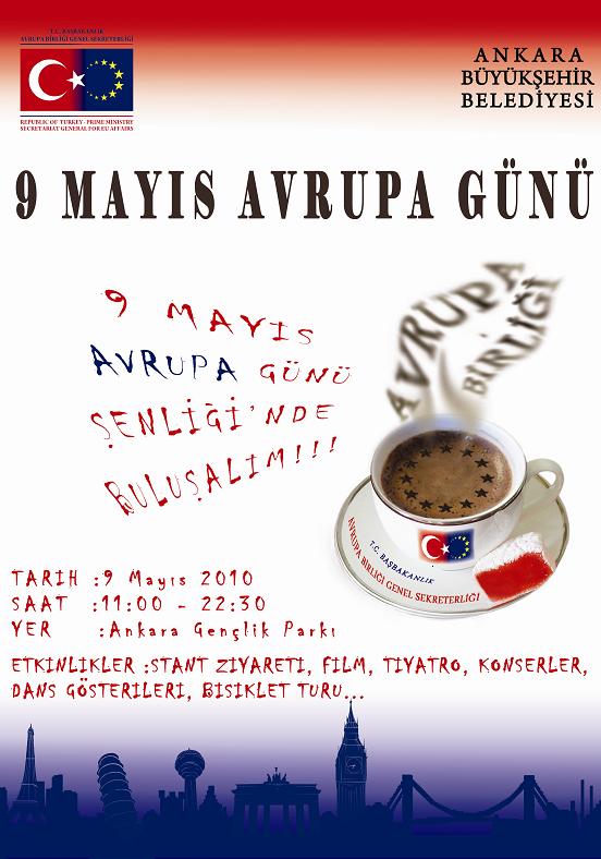 9 May Europe Day in Ankara Youth Park