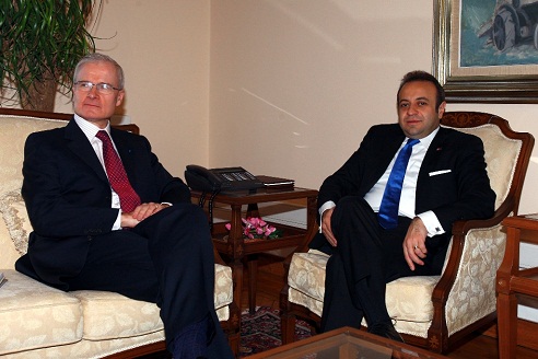 Fransa'nın Ankara Büyükelçisi Bernard Emie ile Görüşme