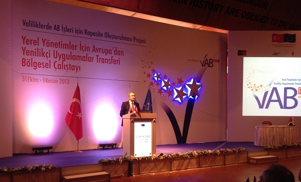 Yerel Yönetimler İçin Avrupa’dan Yenilikçi Uygulamalar Transferi Bölgesel Çalıştayı 31 Ekim 2013’te İstanbul’da Gerçekleştirildi