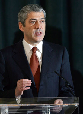  Portekiz Başbakanı José Socrates