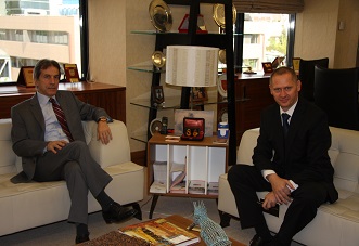 Undersecretary Ambassador Ilıcak Hosted the Ambassador of Croatia Dražen Hrastić