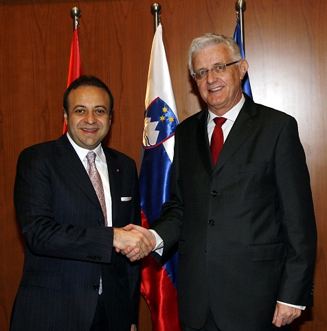 Slovenya Meclis Başkanı ile Görüşme