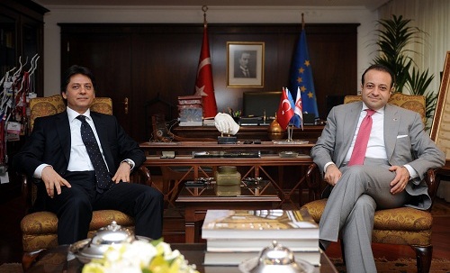 Emin Sazak and Egemen Bağış