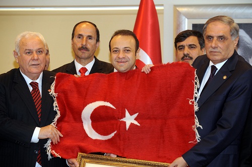 Egemen Bağış and Siirt Province Delegation