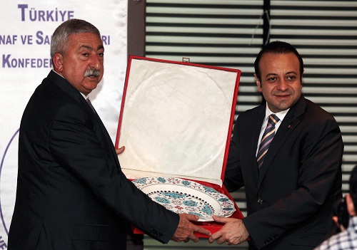 Bendevi Palandöken and Egemen Bağış Bendevi Palandöken and Egemen Bağış