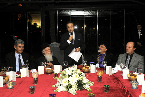 Volkan Vural, 1. Bartholomeos, Egemen Bağış, İsak Haleva,  Mehmet Aşık 