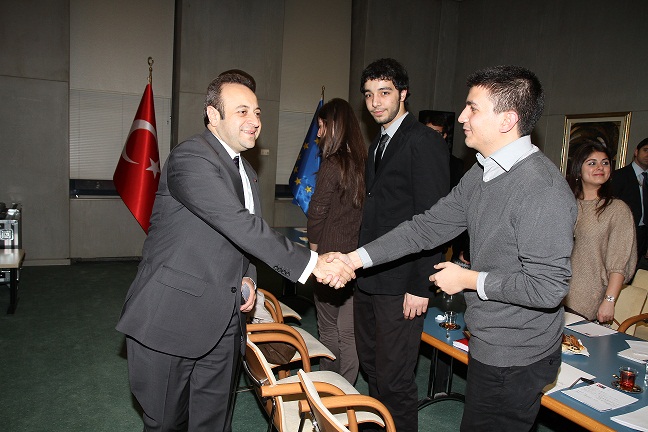 Egemen Bağış'ın ODTÜ'lü Öğrencileri Kabulü