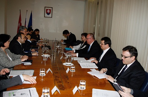 Egemen Bağış'ın Slovakya Ziyareti