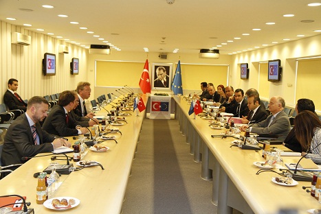 Egemen Bağıþ Met with Stefan Füle