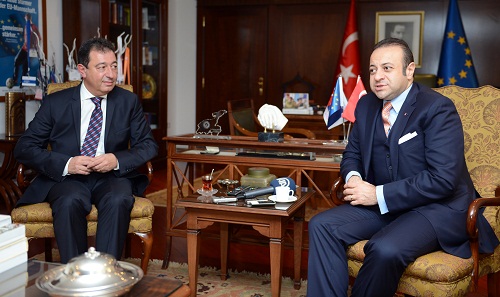 Hakan Olcay ve Egemen Bağış Hakan Olcay ve Egemen Bağış