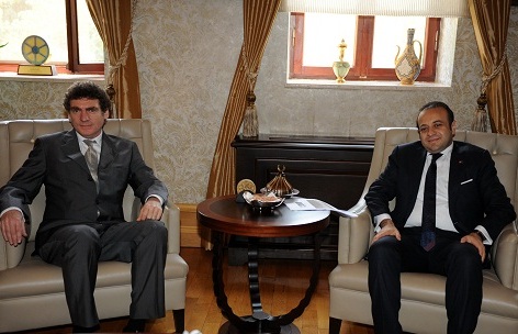 Cem Mansur ve Egemen Bağış Cem Mansur ve Egemen Bağış