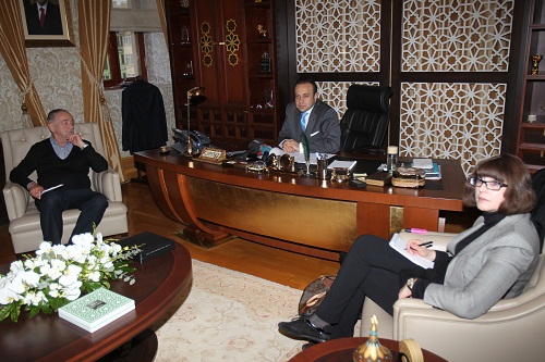 Egemen Bağış'ın Danimarka ve Avusturyalı Gazetecileri Kabulu Egemen Bağış'ın Danimarka ve Avusturyalı Gazetecileri Kabulu