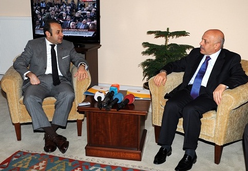 Egemen Bağış and Mahmut Arslan Egemen Bağış and Mahmut Arslan