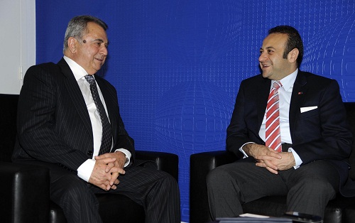 İrsen Küçük and Egemen Bağış İrsen Küçük and Egemen Bağış