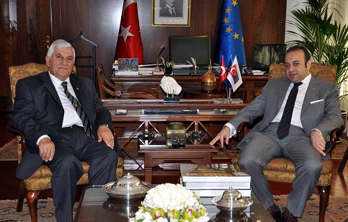 Vedat Çelik and Egemen Bağış Vedat Çelik and Egemen Bağış