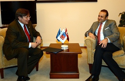 Janos Hovari ve Egemen Bağış Janos Hovari ve Egemen Bağış