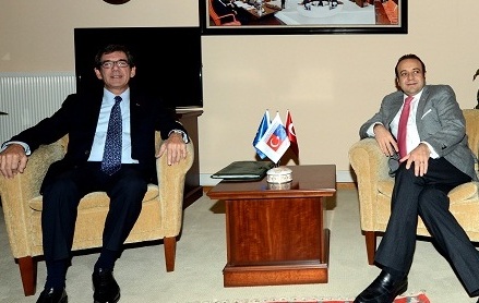 Jean-Maurice Ripert ve Egemen Bağış Jean-Maurice Ripert ve Egemen Bağış