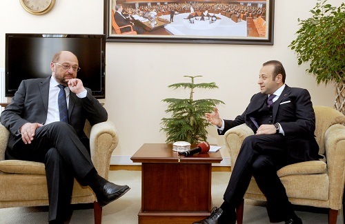 Martin Schulz ve Egemen Bağış Martin Schulz ve Egemen Bağış