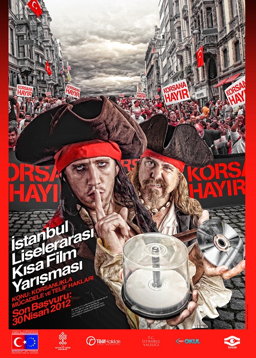 İstanbul Liselerarası Kısa Film Yarışması Afişi